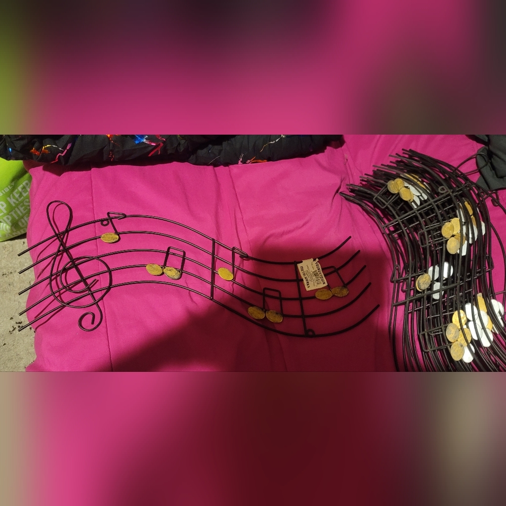 10 piece wall music decoration
